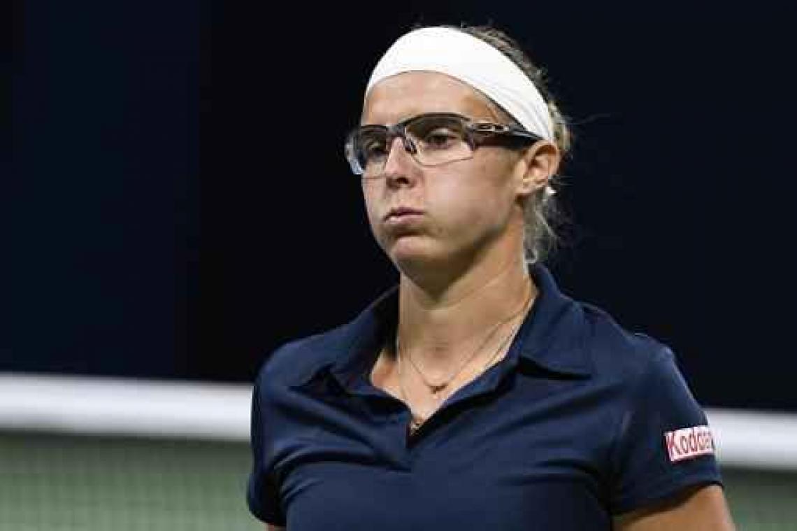Kirsten Flipkens strandt in tweede ronde WTA Auckland, alle Belgen zijn out