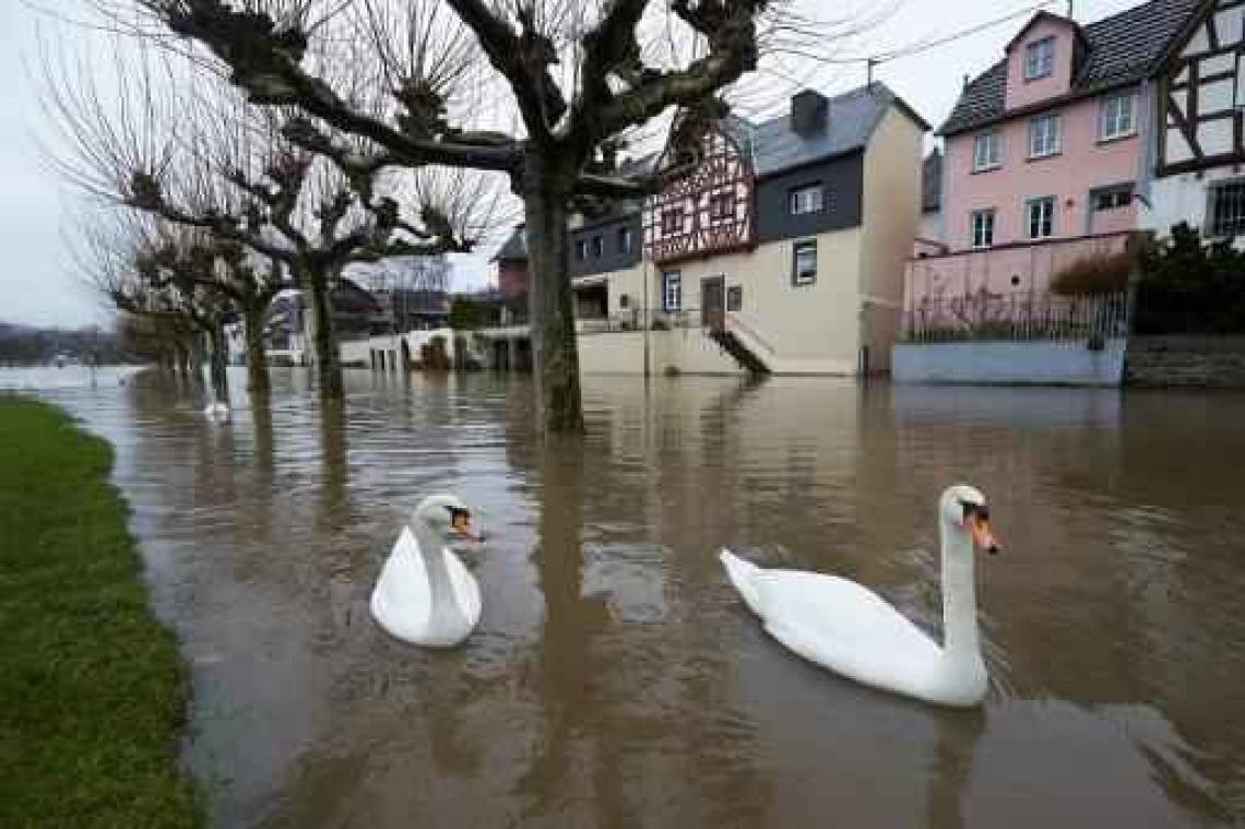Overstromingen en aardverschuivingen in zuiden van Duitsland
