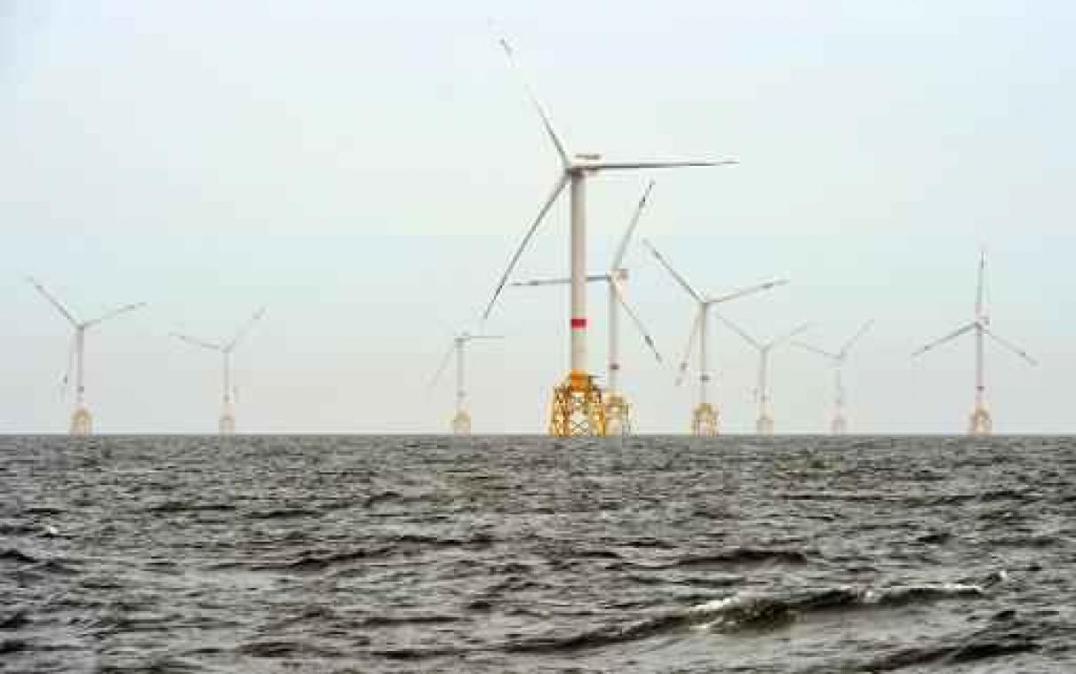 Windmolens op zee leveren dit jaar stroom aan miljoen huishoudens