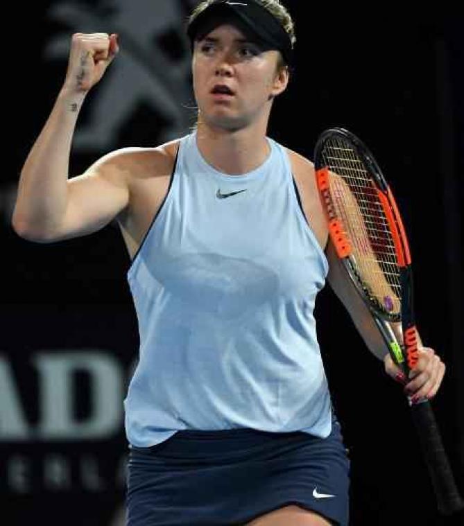 Elina Svitolina houdt titelverdedigster Pliskova uit finale WTA Brisbane