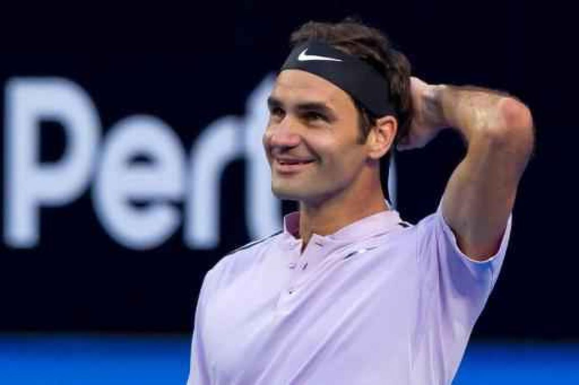 Roger Federer zet Zwitserland in finale op voorsprong