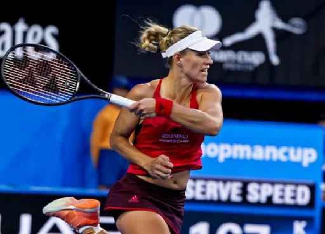 Angelique Kerber brengt Duitsland op gelijke hoogte in finale Hopman Cup