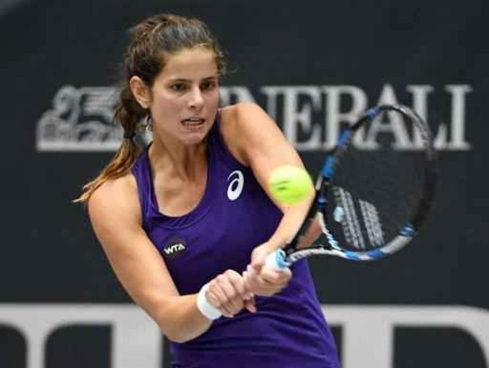 Duitse Julia Görges troeft Caroline Wozniacki af en steekt eindzege op zak