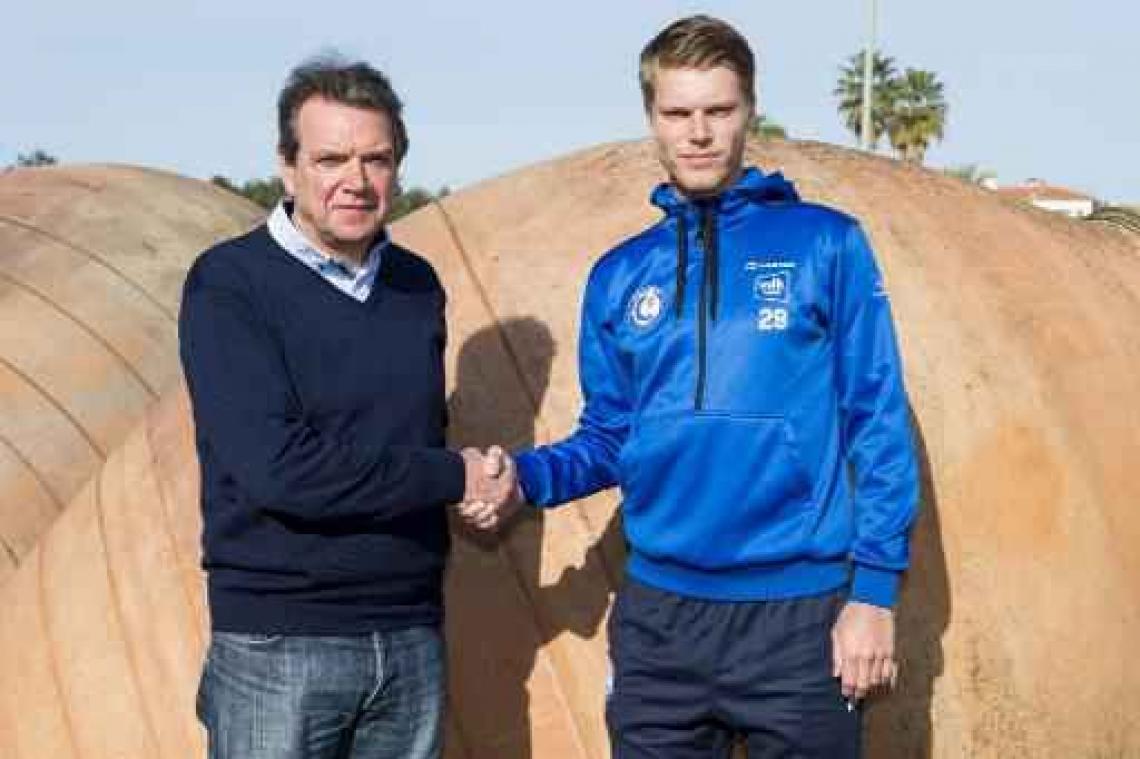 AA Gent presenteert nieuwe verdediger Sigurd Rosted