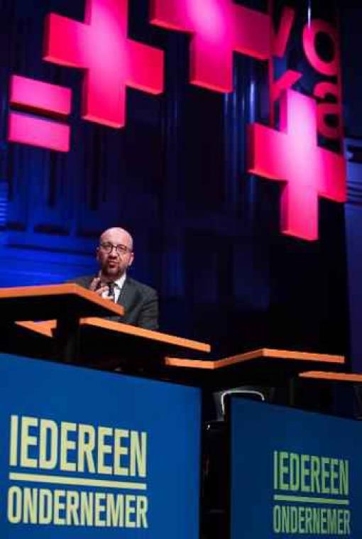 Nieuwjaarsreceptie Voka - Premier Michel engageert zich "tot laatste dag legislatuur"