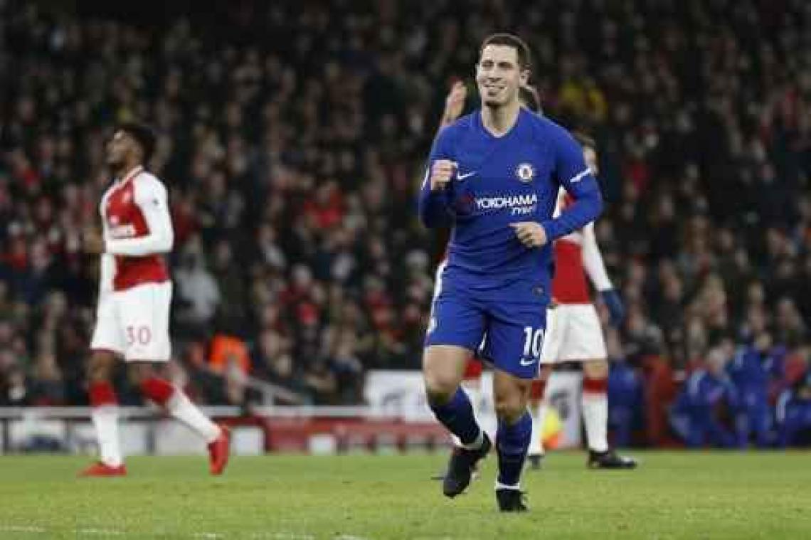 Hazard opnieuw fit na lichte kuitblessure