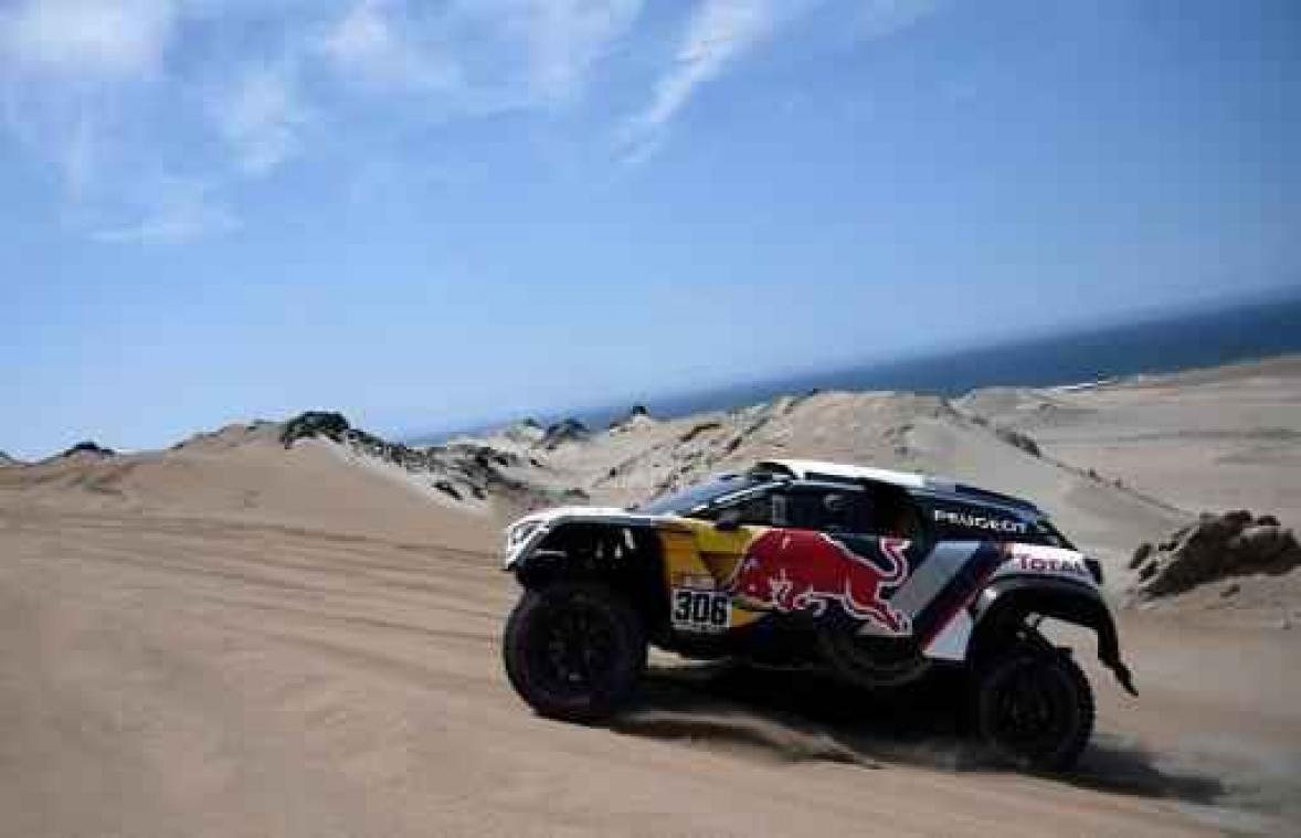 Dakar 2018 - Sébastien Loeb triomfeert in vierde etappe bij de wagens