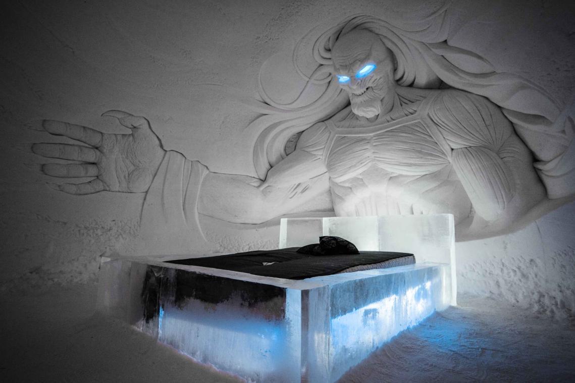 IN BEELD. 'Game of Thrones'-ijshotel opent de deuren