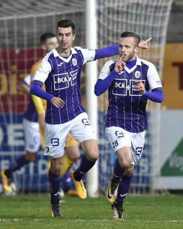 Proximus League - Beerschot Wilrijk wint inhaalwedstrijd bij Tubeke met 1-2