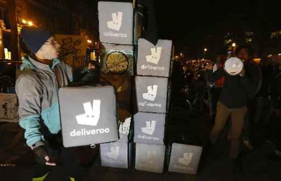 Sociaal overleg bij Deliveroo opgestart