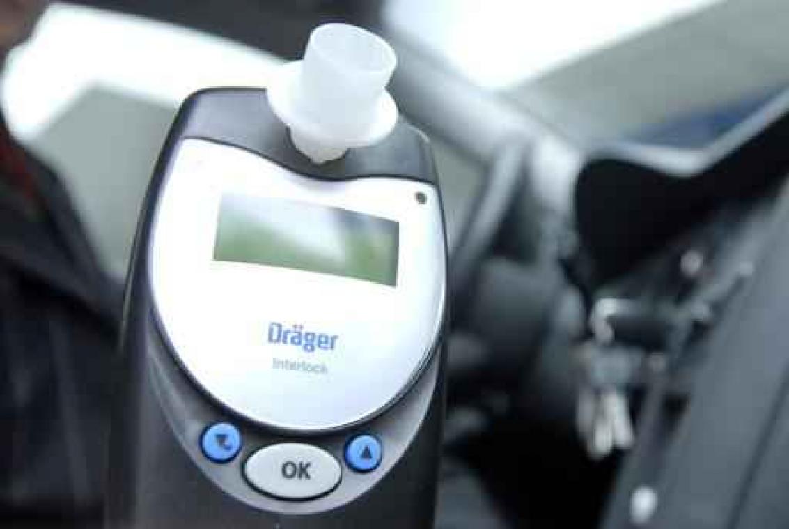 Vorig jaar in 18 wagens alcoholslot geplaatst