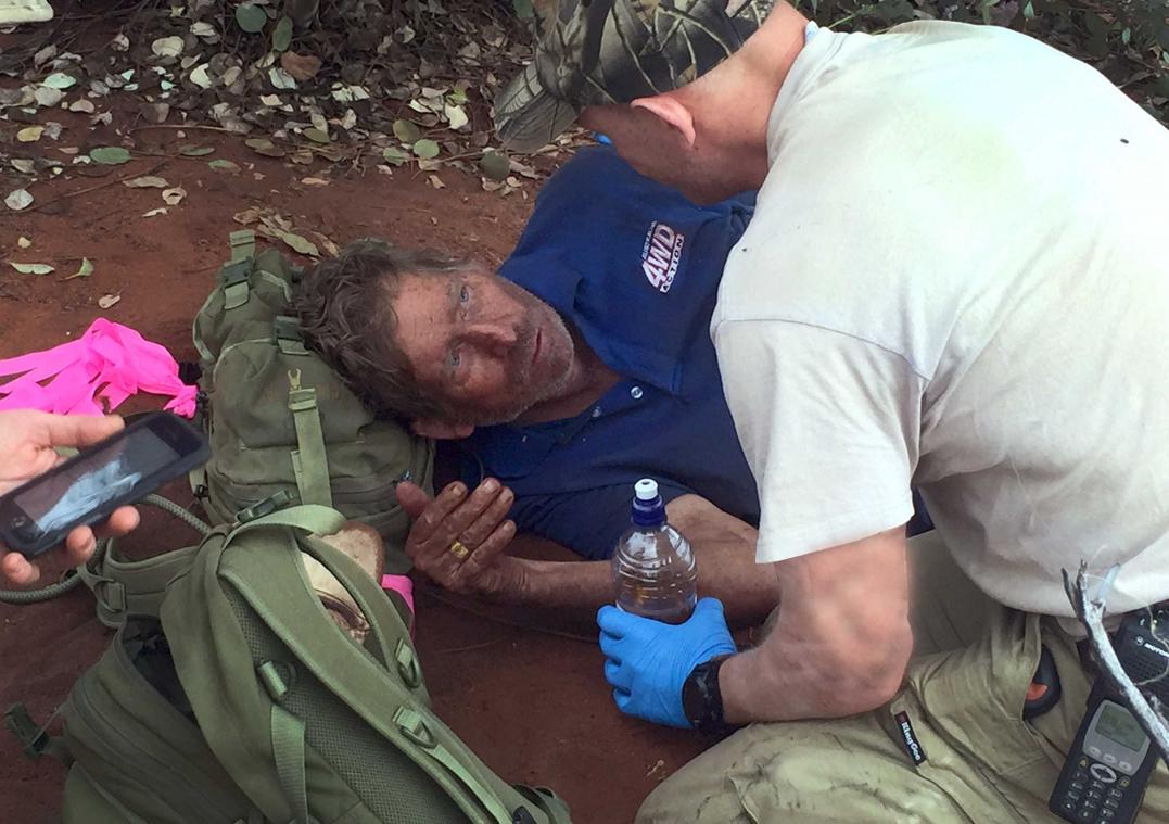 Verloren gelopen Australiër overleeft in de Outback op mieren