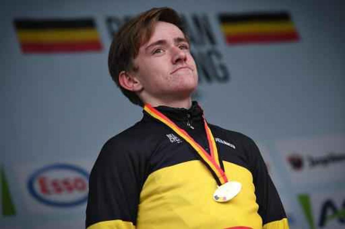 Topfavoriet Jarno Bellens verovert titel BK veldrijden bij junioren