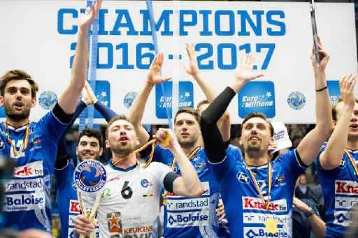 EuroMillions Volley League - Logische 3-0 in Roeselare