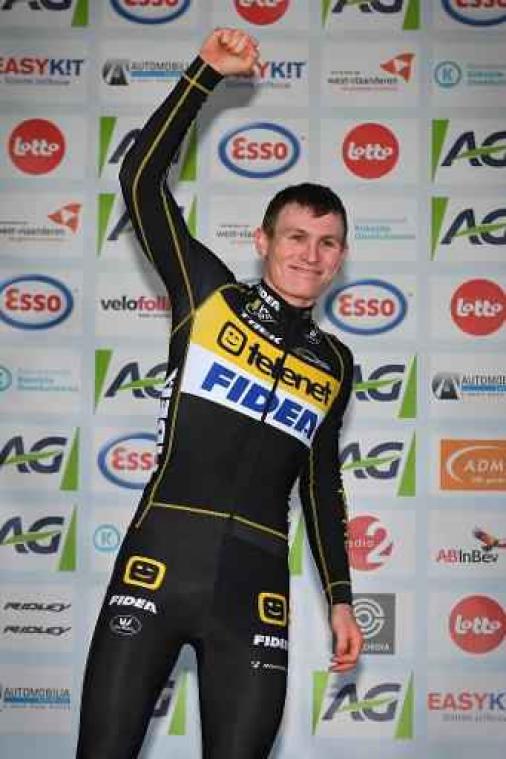 Thijs Aerts maakt favorietenrol waar bij beloften in Koksijde