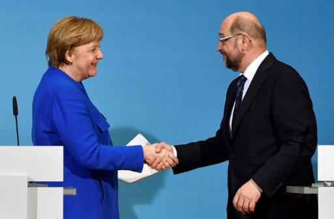 Kritiek binnen SPD op akkoord met Merkel