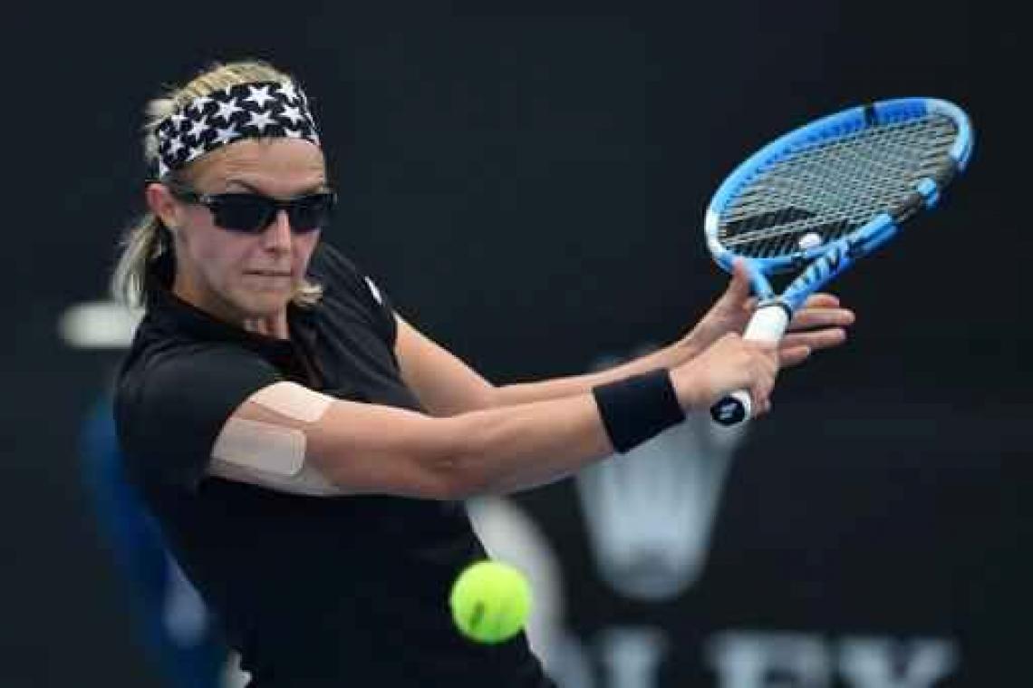 Flipkens stoot door naar volgende ronde van Australian Open
