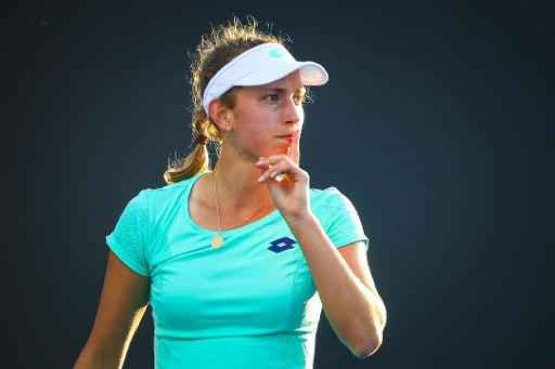 Elise Mertens: "Ik voel dat ik met vertrouwen tennis"