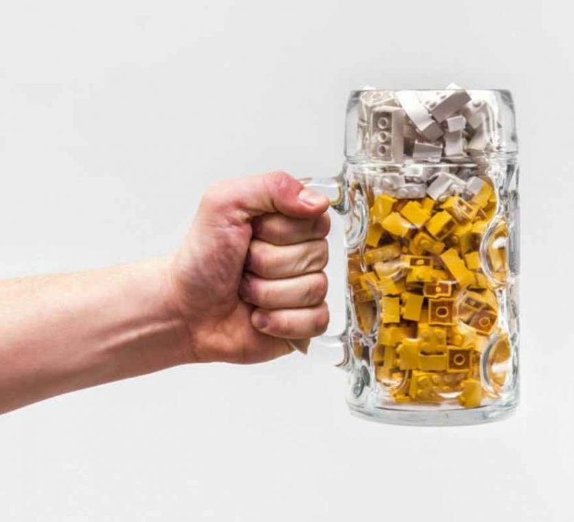 Pop-upbar van Lego trekt de wereld rond