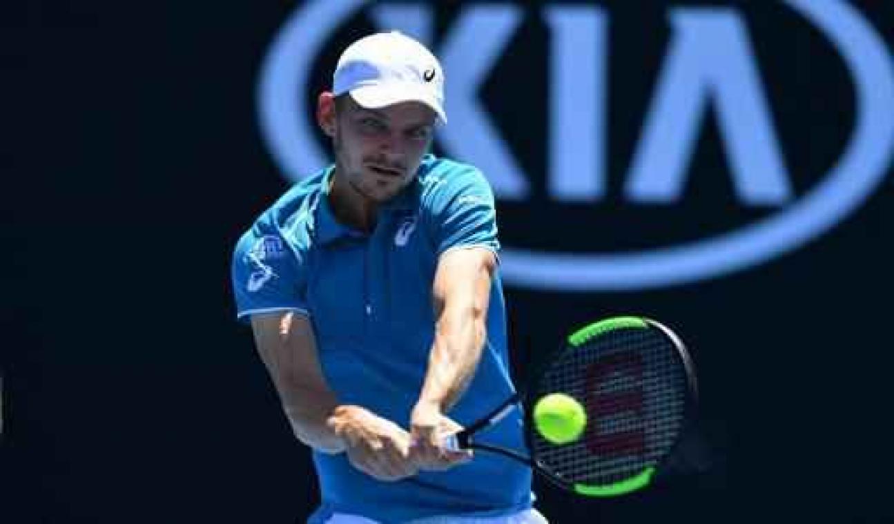 Australian Open - Goffin wint in vier sets van Bachinger