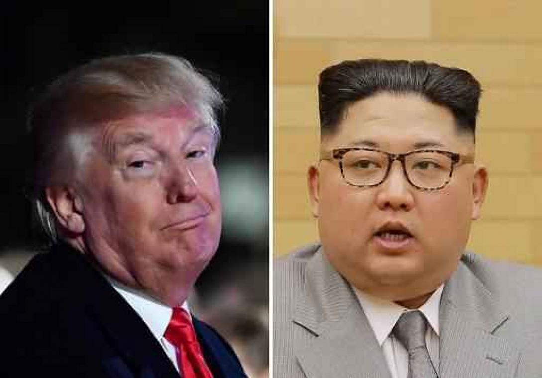 Pyongyang doet uitspraak Trump over nucleaire knop als "geblaf van dolle hond" af