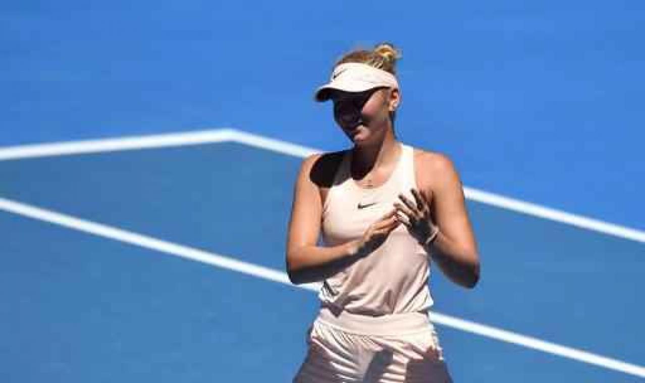 Vijftienjarige Kostyuk staat in derde ronde van Australian Open