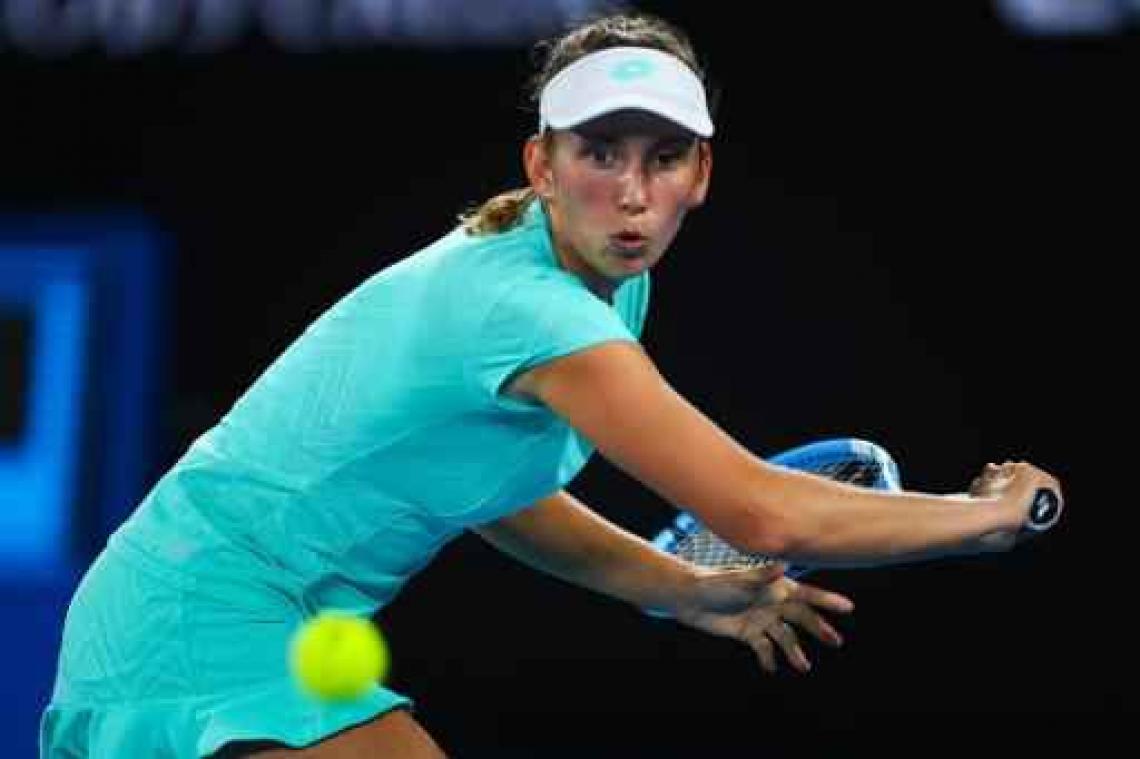 Elise Mertens na comeback: "Dit is een aangenaam gevoel"
