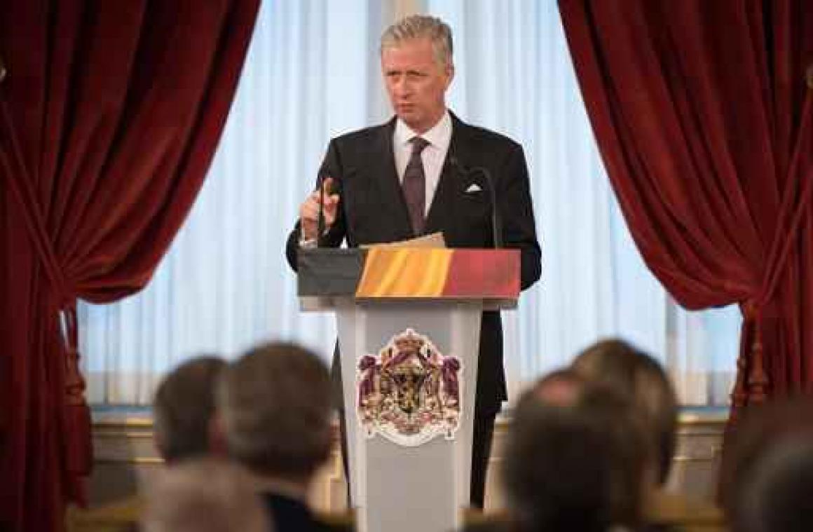 Koning Filip wil dat iedereen vruchten kan plukken van economische heropleving