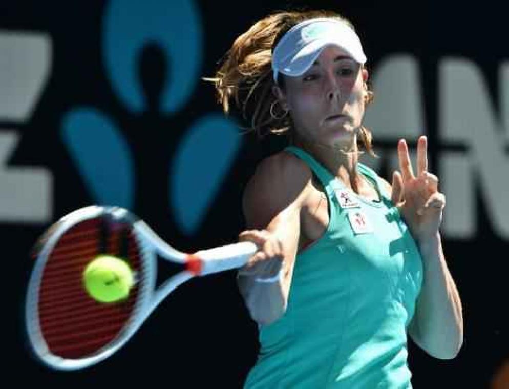 Australian Open - Mertens plaatst zich voor het eerst voor achtste finale van grand slam