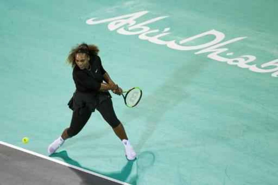 Serena Williams maakt in maart haar rentree op Indian Wells