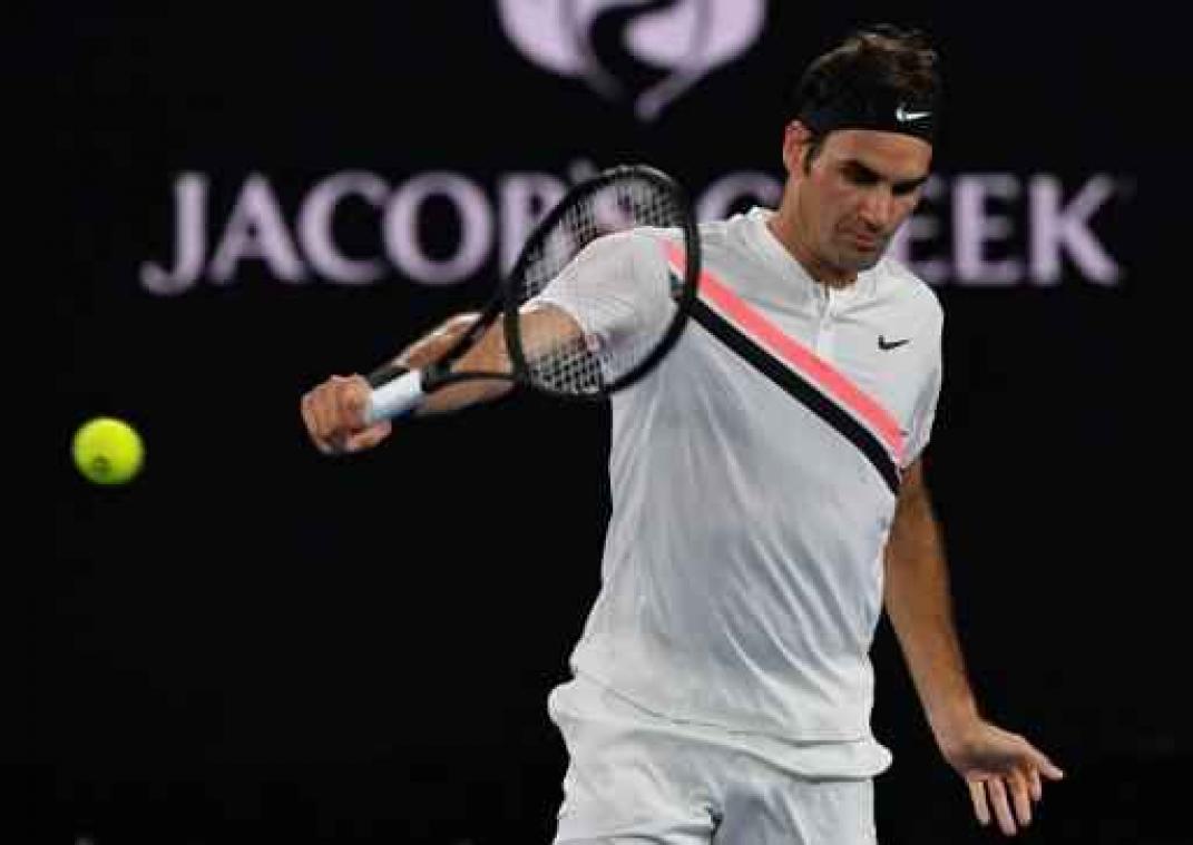 Federer blijft zonder setverlies op Australian Open na zege tegen Gasquet