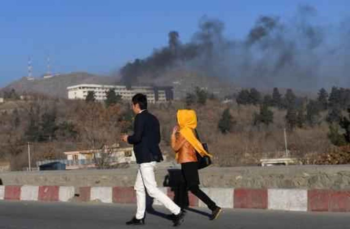 Taliban eist aanslag op luxehotel in Kaboel op