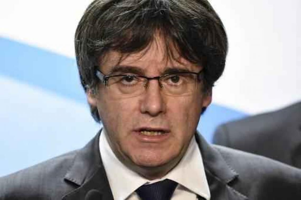 Spaans parket wil Puigdemont laten arresteren als hij naar Denemarken afreist