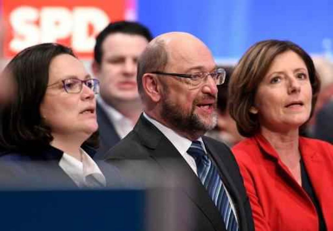 SPD maakt weg vrij voor coalitieonderhandelingen met CDU/CSU