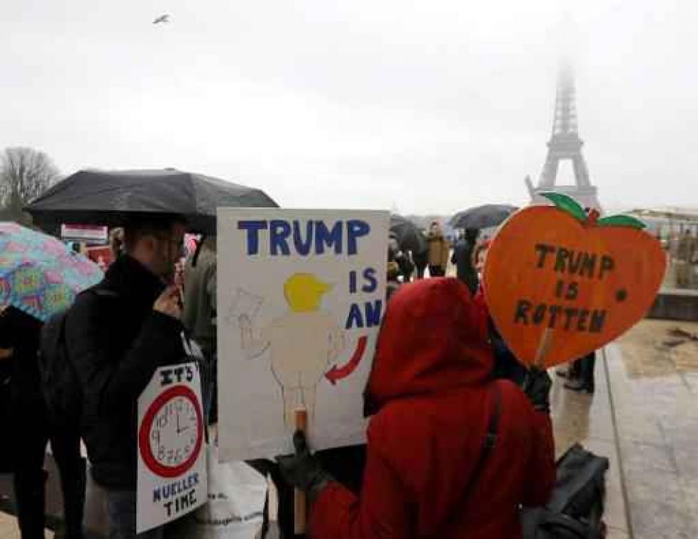 Wereldwijd vrouwenmarsen georganiseerd bij eerste verjaardag van eedaflegging Trump