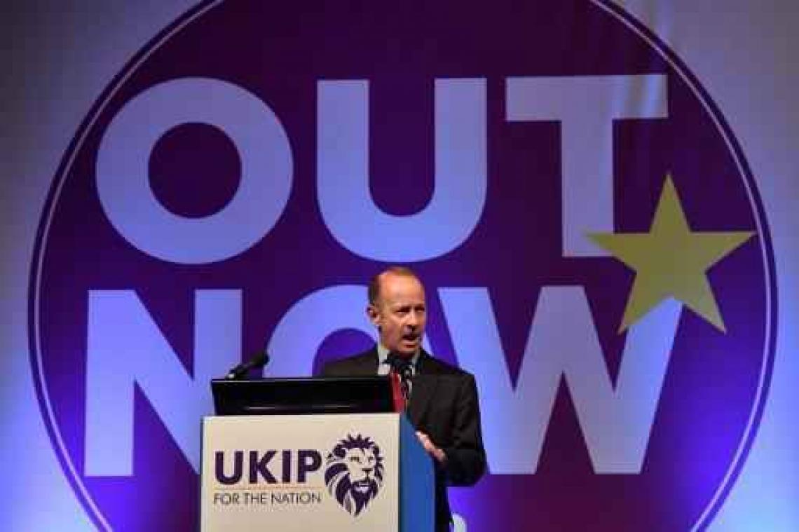 Motie van wantrouwen tegen UKIP-leider Henry Bolton