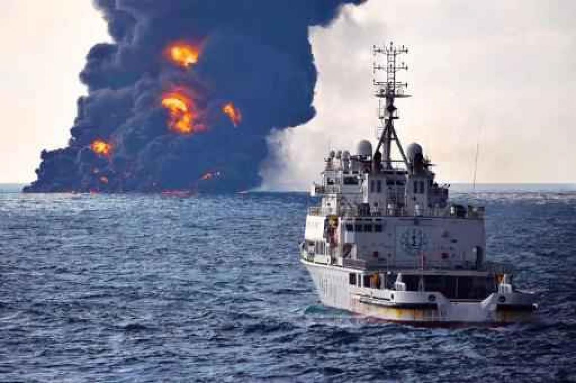 Olievlek voor Chinese kust verdrievoudigd na ongeval met tanker