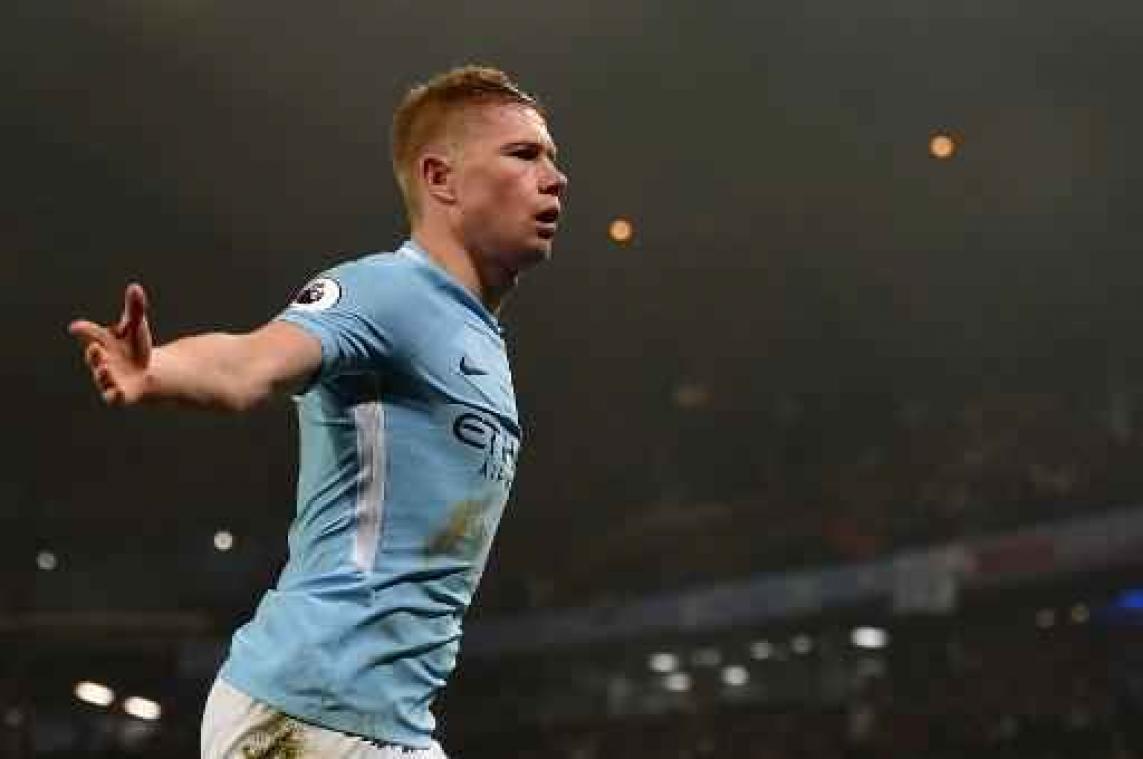 Kevin De Bruyne tekent nieuw contract voor vijf jaar bij Manchester City