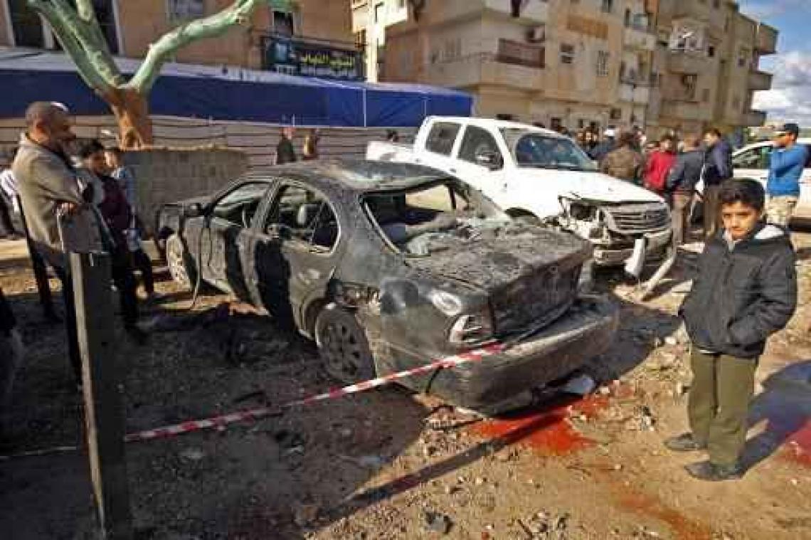 Dubbele aanslag in Libische Benghazi eist 34 mensenlevens