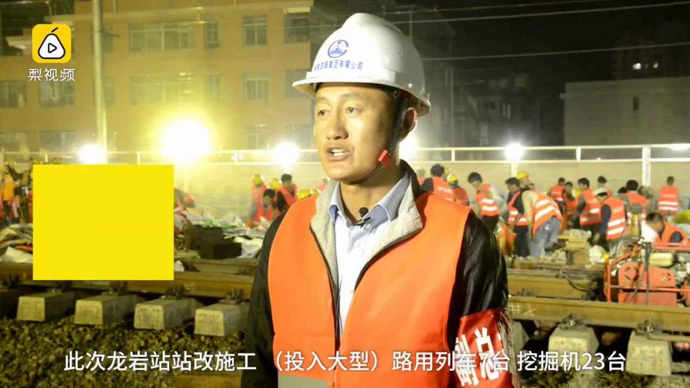 VIDEO. Chinese arbeiders leggen spoorweg aan in 9 uur