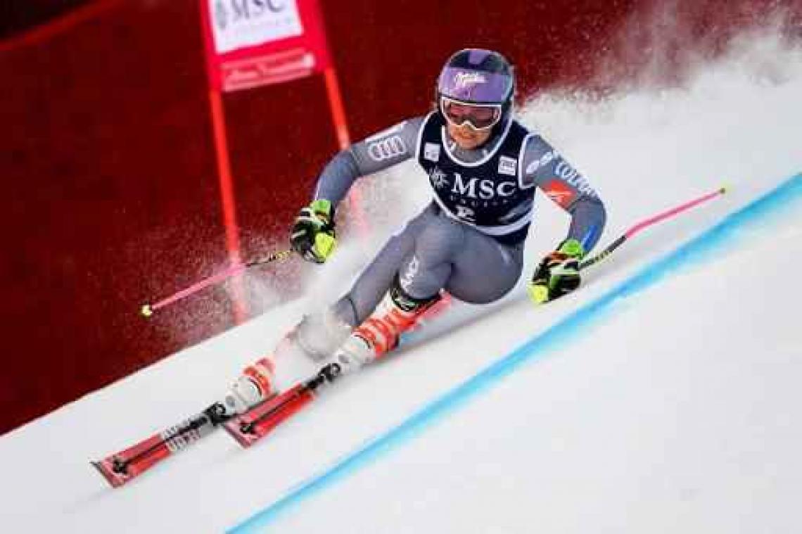 WB alpijnse ski - Tessa Worley wint reuzenslalom Lenzerheide