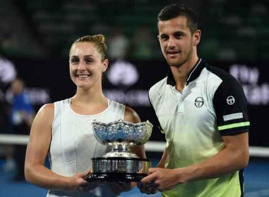 Australian Open - Mate Pavic en Gabriela Dabrowski winnen dubbel gemengd