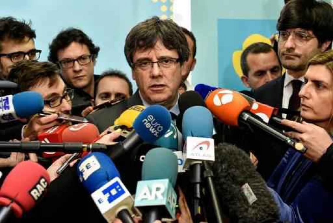 Vlaams Parlement heeft geen aanvraag gekregen van Puigdemont