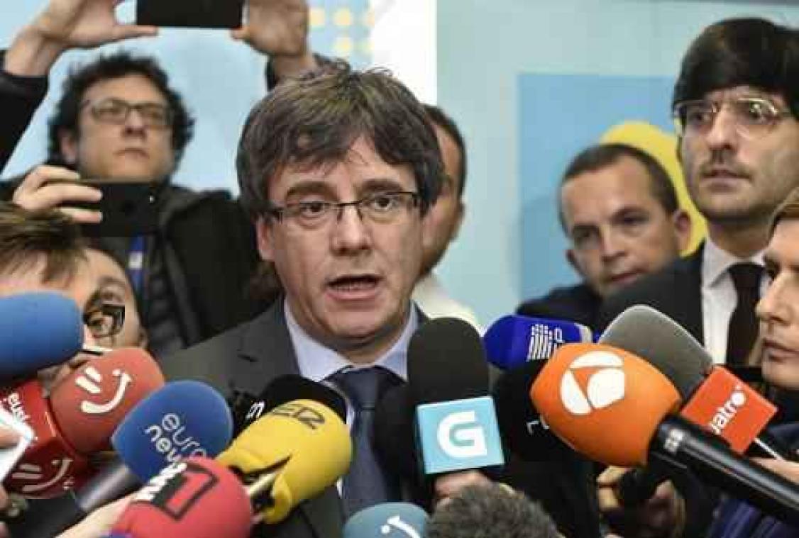 "Puigdemont is nog in Brussel"