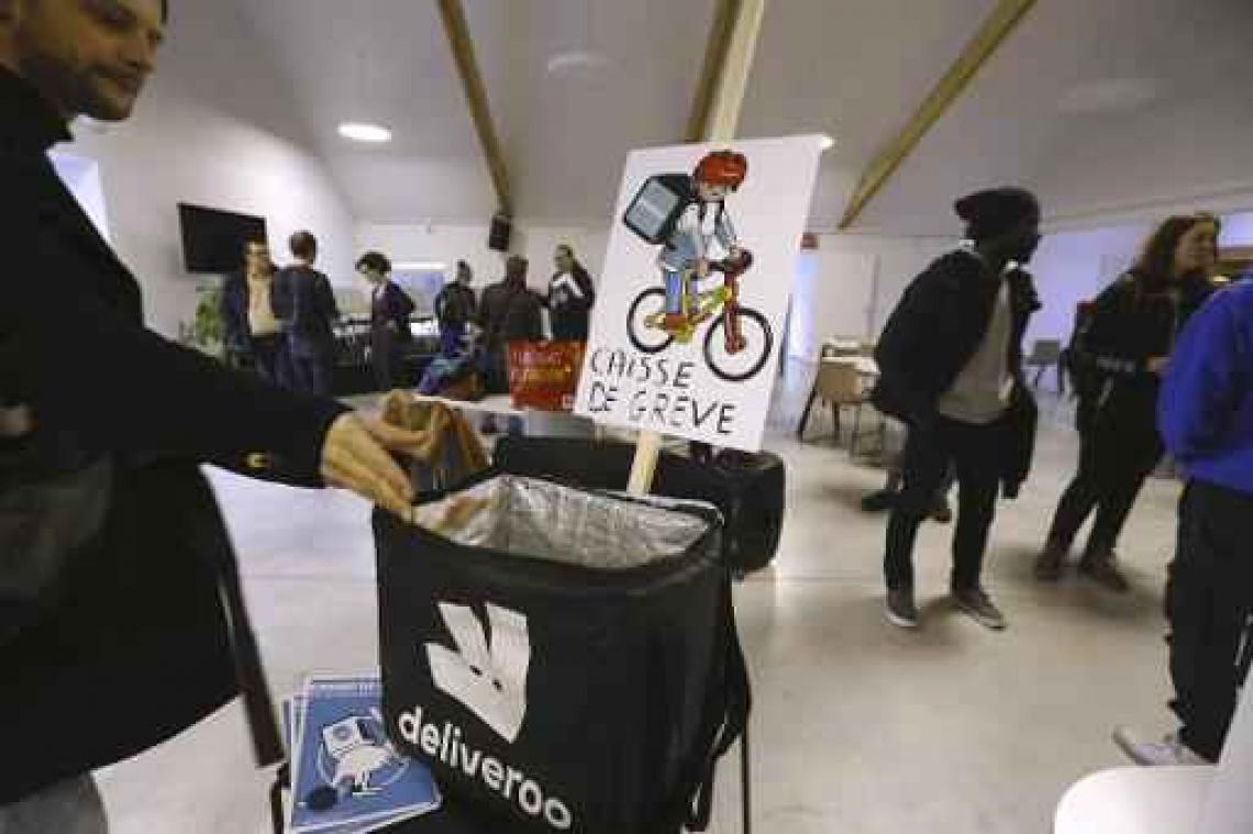 "We blijven ons vastbijten in het dossier Deliveroo"