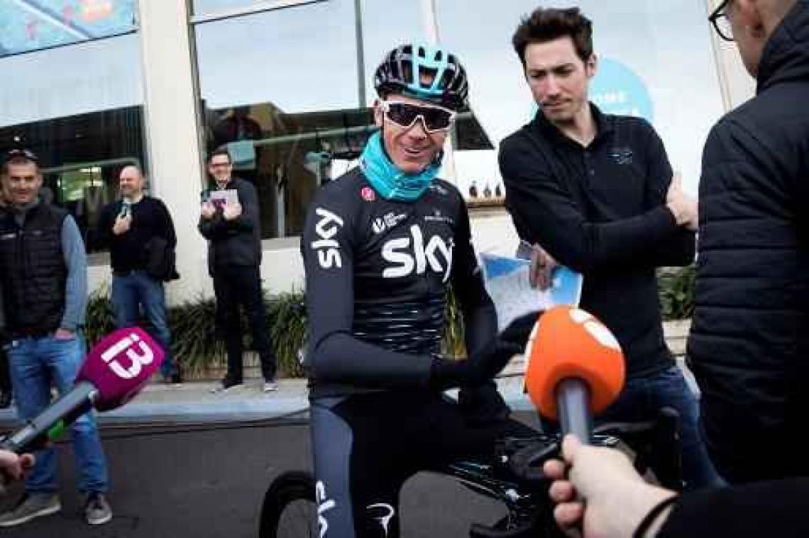 Chris Froome ontkent korte schorsing te hebben geaccepteerd