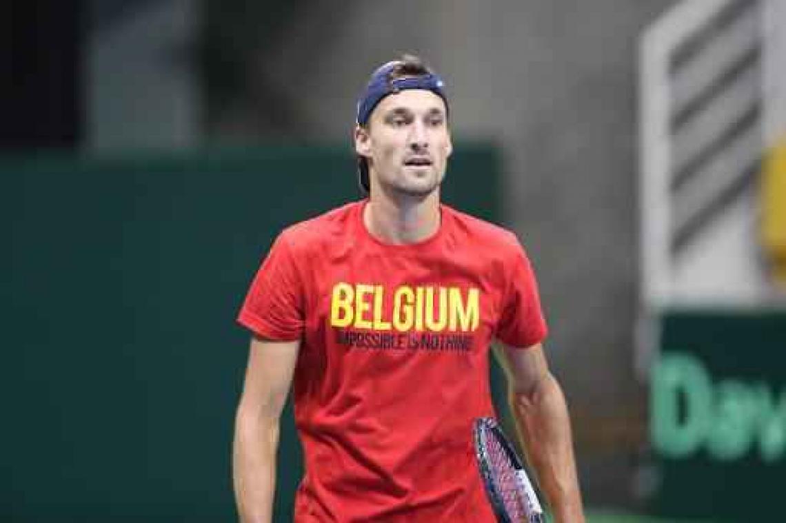 Ruben Bemelmans opent Davis Cup tegen Hongarije met partij tegen Fucsovics