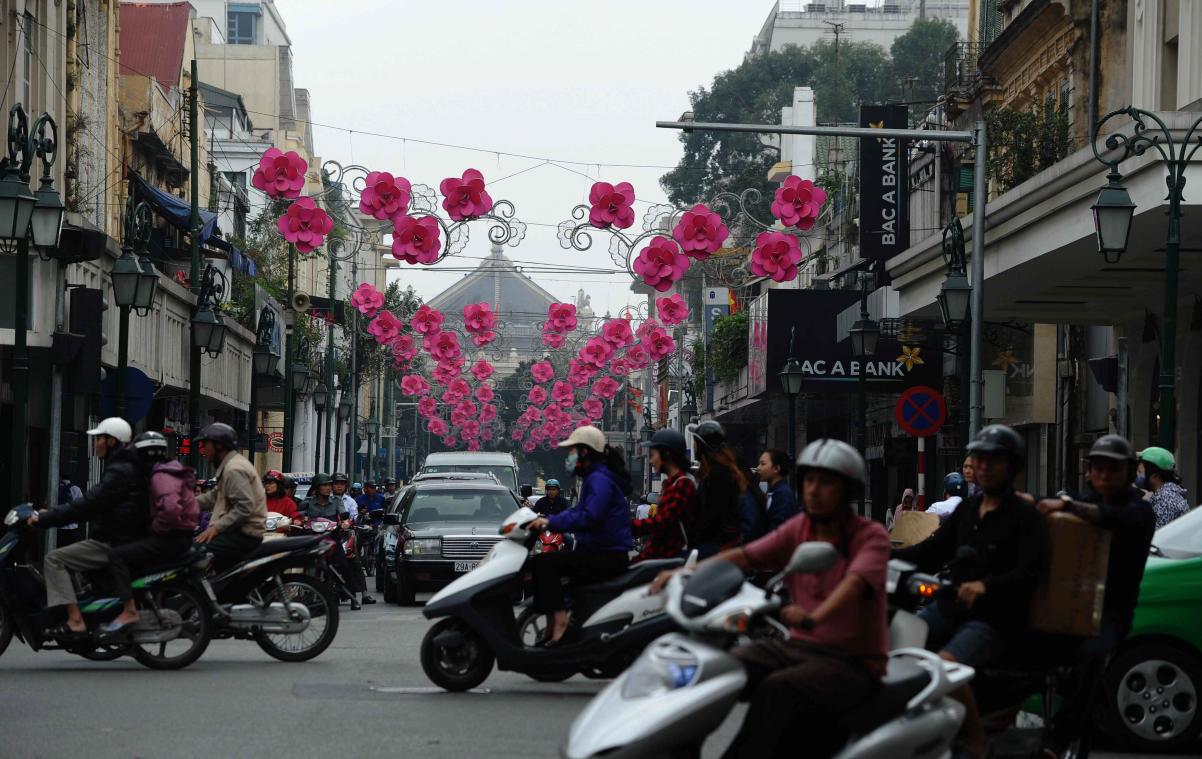Hanoi kende in 2017 maar 39 dagen met propere lucht
