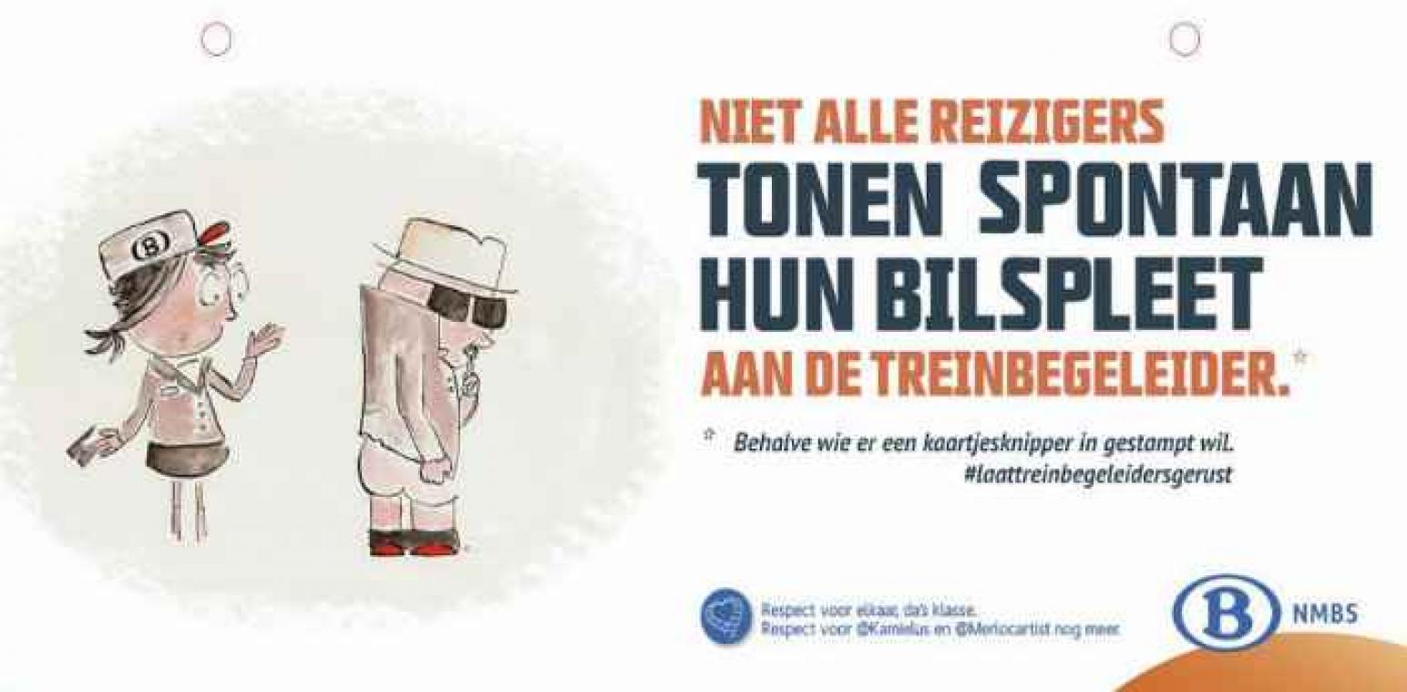 Aangepaste NMBS-campagne