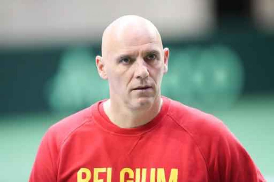 Davis Cup - Kapitein Van Herck tevreden met manier waarop 2-0 tegen Hongarije tot stand kwam